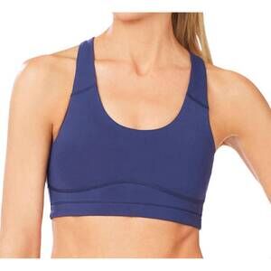 NEW SHAPE ACTIVE low impact chi sports bra in patriot blue